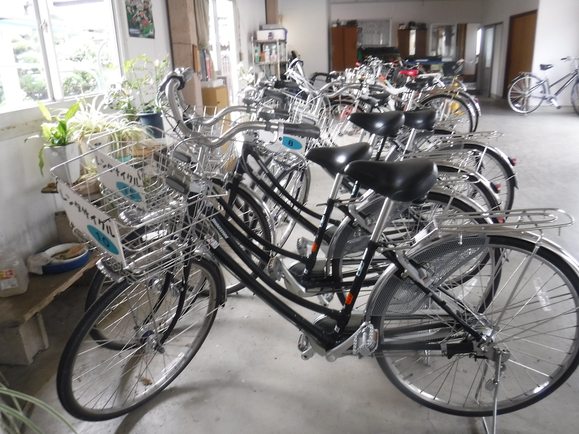 寺庄駅レンタサイクル寺庄駅